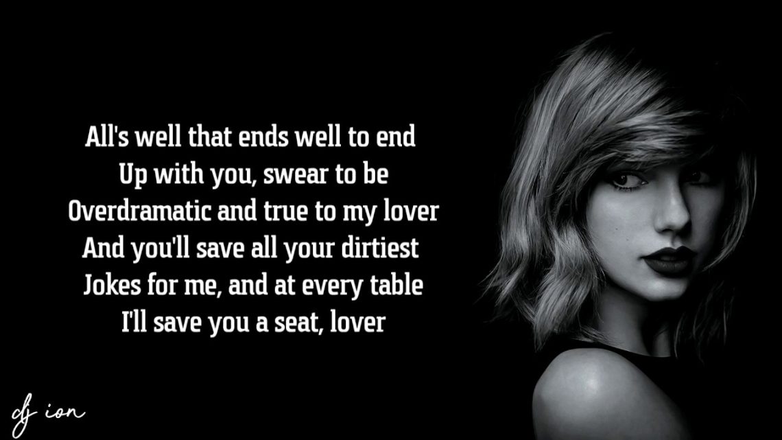 Taylor Swift – Lover (Lyrics)