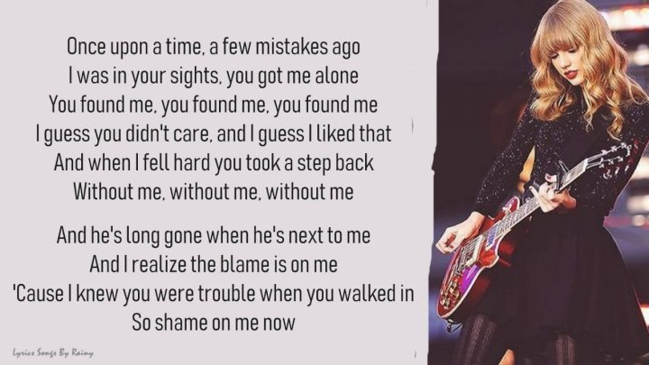 Taylor Swift – I Knew You Were Trouble | Lyrics Songs
